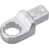Hazet Einsteck-Ringschlüssel 6630D-19 Einsteck-Vierkant 14 x 18 mm Außen-Doppel-Sechskant-Tractionsprofil 19