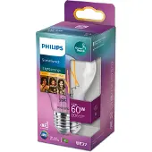 Philips LED Lampe LEDbulb SceneSwitch 7.5W A60 E27 klar Filament 806Lm warmweiss 2700-2200K wie 60W