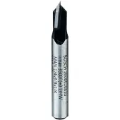 Bosch 2608628630 Nutfräser Wolframkarbid Länge 45 mm Produktabmessung, Ø 6.3 mm Arbeits-Länge 9.20 mm Schaftdurchmesser 6.35 mm 1 Stück