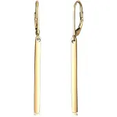 Elli Ohrringe Basic Hänger Geo Look Trend Blogger 925 Silber Elli Gold