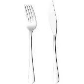 Esmeyer 12-tlg. Fischbesteck Sylvia, aus Edelstahl 18/10, poliert, Materialstärke 2,5 mm. , 156-253