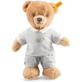 Steiff Schlaf-Gut Bär grau-weiß 25 cm 239908