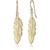 Elli Ohrringe Feder Boho Hippie Festival Trend 925 Silber Elli Gold