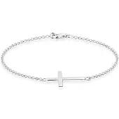 Elli Armband Symbol Religion Kreuz Filigran Trend 925 Silber Elli Silber