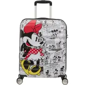 American Tourister Wavebreaker Disney Spinner (drehbar) Schwarz, Rot, Weiß, Gelb 36 L Acrylnitril-Butadien-Styrol (ABS)