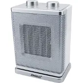 Steba KH 4, Elektrischer Raumheizlüfter, Keramik, Indoor, Flur, Silber, Weiß, Drehregler