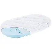 Träumeland Matratze Brise Light für Stubenkorb 70 x 37 cm