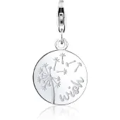 Nenalina Charm Anhänger Wish Pusteblume Kombinierbar 925 Silber Nenalina Silber