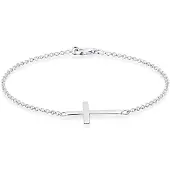 Elli Armband Symbol Religion Kreuz Filigran Trend 925 Silber Elli Silber