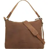 Harold's Leder Schultertasche Antic Pouch Nature braun
