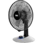 Fakir VC 25 SN, Haushalts-Lamellenlüfter, Schwarz, Flur, Tisch, Fenster, Metall, 38 dB, 38 cm