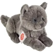 Teddy HERMANN® Teddy Hermann Katze Kartäuser grau 28 cm Kuscheltier