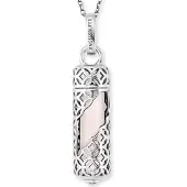 Engelsrufer Kette mit Anhänger POWERFUL STONE ROSENQUARZ ERN-HEAL-RQ-M (Set 3 tlg inkl Schmuckstein)