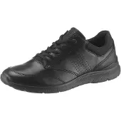 Ecco Sneaker Irving Black Santiago Textile Herren-Schuhgröße 49