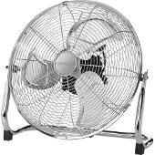 ProfiCare XL Windmaschine mit 50 cm Ø | verstellbarer Winkel | Bodenventilator 3 Stufen | Ventilator leise | Luftkühler |PC-VL 3067 WM Edelstahl