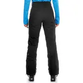 Maier Sports Skihose "Allissia slim", Damen, Gr. 23, Kurzgrößen, schwarz, 90% Polyester, 10% Elasthan, Hosen Skihose, Damen Schneehose, wind- und wasserdicht, 2 RV-Taschen, Slim Fit