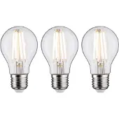 Paulmann 3er Pack 9W E27 2700K klar dimmbar LED-Leuchtmittel E27 Warmwei?