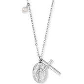 Engelsrufer Damen-Kette Kette Maria 925er Silber Engelsrufer Silber