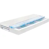 Badenia irisette IRISETTE Classic TTFK Härtegrad 4, Tonnentaschenfederkern-Matratze mit Gel-active-Auflage