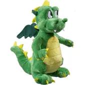 Heunec DRACHEN stehend grün Größe 30 cm