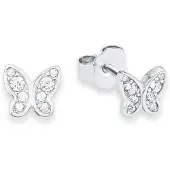 S.oliver sOliver Junior Paar Ohrstecker Schmetterling 9233199