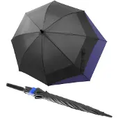 Doppler Specials Fiber Long Stockschirm 80 cm Doppler Grau/royalblau