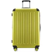 Hauptstadtkoffer - Spree Großer Koffer erweiterbar XL Trolley Aufgabegepäck, Check-In Luggage Hardcase, Reisetrolley 4 Rollen, TSA, 75cm, 119 L,Farn