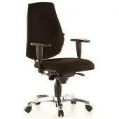 Topstar SITNESS 30 - Profi Bürostuhl Schwarz Stoff