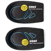 Sidas Cushioning Gel Pad Gel-Fersenpads (BOX OF 20) Schwarz - STK