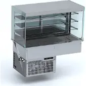 CombiSteel Drop-in Wandkühlvitrine mit Nachtabdeckung