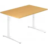 Hjh OFFICE PRO XTRA XB 12 WW - Buche 120 x 80 höhenverstellbar