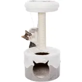 Trixie Kratzbaum Nuria - weiß/grau - 370.0L x 300.0H x 375.0B