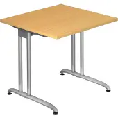 Hjh OFFICE PRO BELA 8 S - Buche 80 x 80