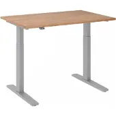 Hjh OFFICE PRO XMKA 12 S - 120 x 80 Nussbaum elektrisch höhenverstellbar