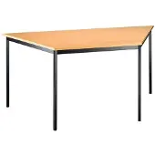 Hjh OFFICE PRO VEKTOR 6 - Buche 160 x 69 Gestell Schwarz