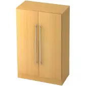 Hjh OFFICE PRO SIGNA G 7550 RE - Buche 3 OH Schrank Relinggriff Kunststoff