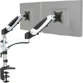 Hjh OFFICE VM-MG2 | Monitorhalterung - Monitorhalterung Weiß / Schwarz