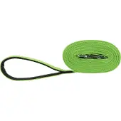 Trixie Schleppleine Baumwolle, schwarz - Größe: M-L: 10 m lang / 20 mm breit