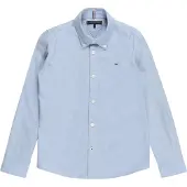 Tommy Hilfiger Hemd - Stretch Oxford - Ruhig Blue - - 2 Jahre (92) - Hemd/Bluse