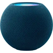 Apple HomePod mini, Siri, Rund, Blau, Voller Bereich, Berührung, Music, Einschalten