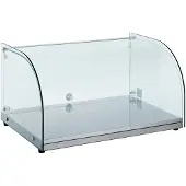 CombiSteel Gastro-Präsentationsvitrine 25 Liter 554x376x305 mm mit gekrümmter Scheibe