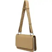 Marc O'Polo Leder Umhängetasche Schultertasche Lindsey Crossbody Bag Wheat Field braun