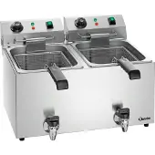 Bartscher Fritteuse SNACK IV Plus, Fritteuse aus Edelstahl, 1 Stück
