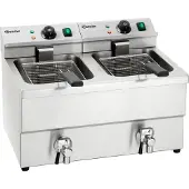 Bartscher Doppel-Fritteuse "IMBISS II" A150407