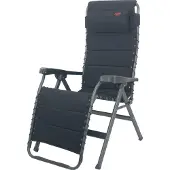 Crespo Liegestuhl AP-232 Air Deluxe schwarz
