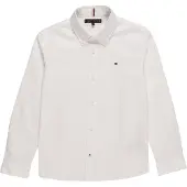 Tommy Hilfiger Hemd - Stretch Oxford - Weiß - - 5 Jahre (110) - Hemd/Bluse