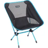 Helinox - Leichter Klappstuhl - Chair One Black/Cyan Blue - schwarz