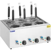 Royal Catering B-Ware Nudelkocher mit 6 Körben - Temperatur: 30 - 110 °C RC-PM006