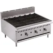 CombiSteel Professioneller Gasgrill als Tischgerät mit 27 kW Leistung, Maße 915x800x590 mm