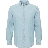 Ralph Lauren Jeanshemd 710792042001 Blau Custom Fit